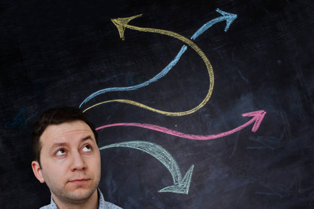 istock Businessman having to take decisions 1060692374