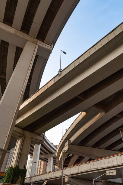 istock The flyover and street lamp 1060728518