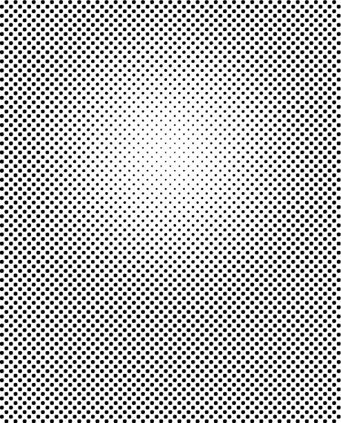 Halftone dot abstract background Halftone dot abstract background screen printing stock illustrations