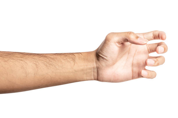 hand holding something like a bottle or can
