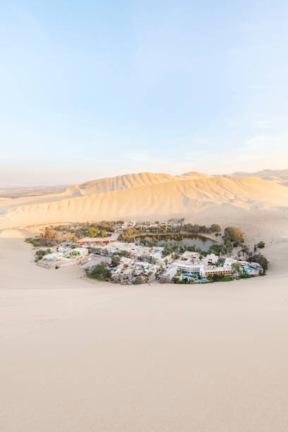 istock Oasis Huacachina Village in Peru 1060747418