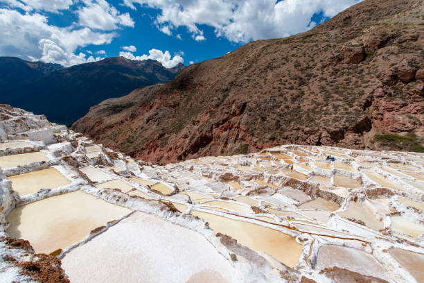 istock Sacred Valley Salt Mines in Maras, Peru 1060747456