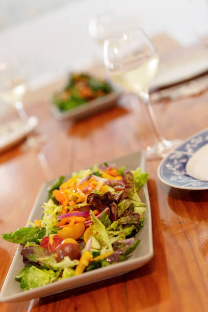 istock Freshly Made Salad On A Plate 1060754510