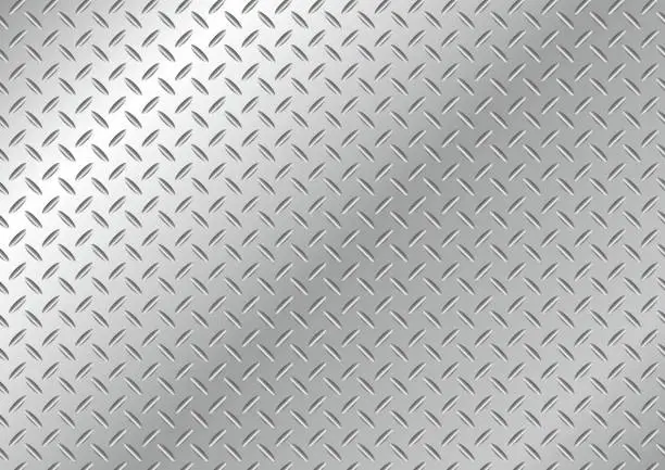 Vector illustration of Striped Steel Sheet Wallpaper