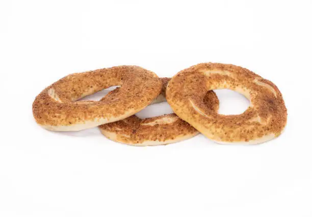 Photo of Turkish Simit Bread, sesame bagel