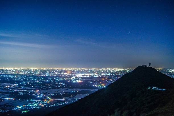 istock Nightview at summit of Mt.Tsukuba,Japan 1060770262