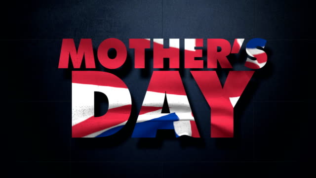 Mother's Day with British flag