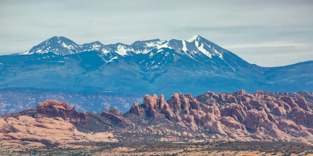 istock La Sal Mountain seen from a cliff in Moab Utah 1060782238