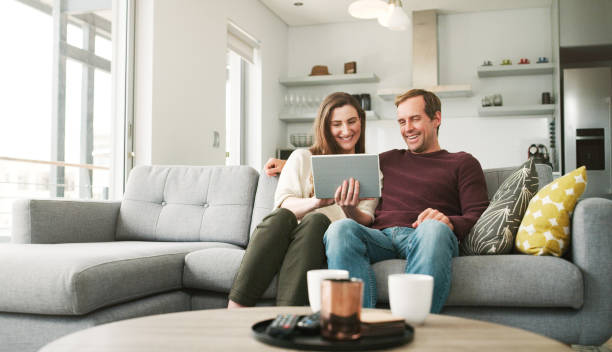 istock It's a day for staying in with their connections 1060785864