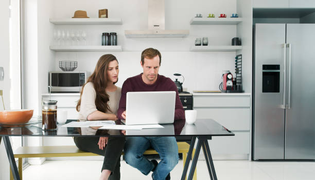 istock Taking a look at the extent of their finances 1060785940