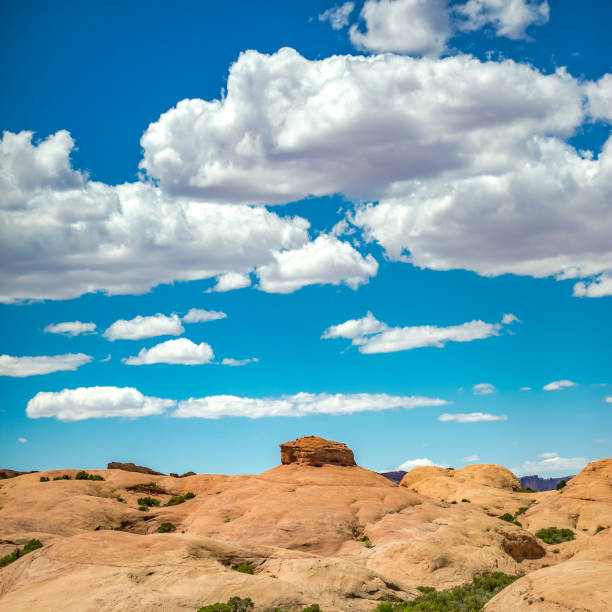istock Off roading terrain in Moab Utah on a sunny day 1060788482