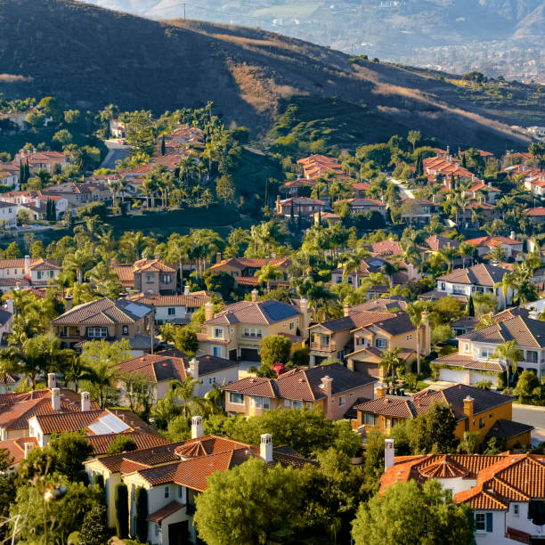 istock Homes on a hill in sunny San Clemente California 1060793444
