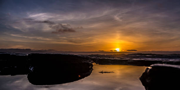 istock Tide pool in San Diego California at sunset 1060793764