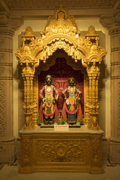 istock Vittal Rukmini idol, BAPS Swaminarayan mandir, Katraj, Pune 1060809762