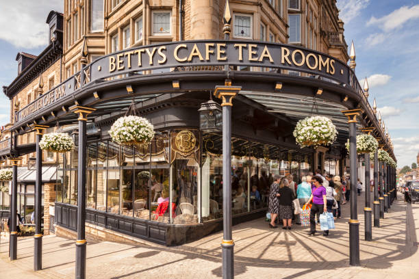 Betty's Cafe, Harrogate, North Yorkshire, UK stock photo