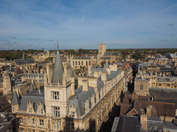 istock Aerial view of Cambridge 1060819270