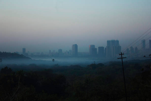 istock Building in mistat Aarey Milk Colony , INDIA 1060820494