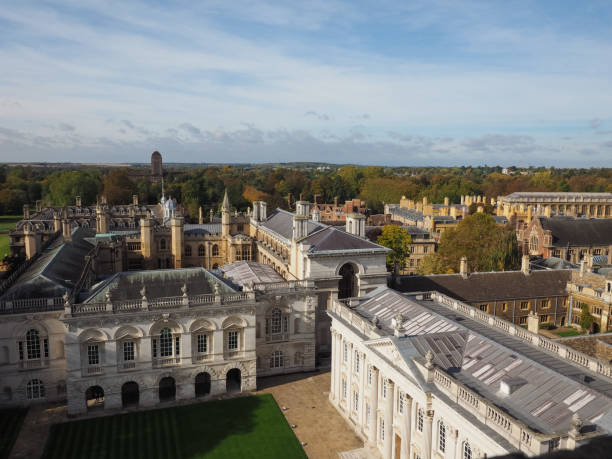 istock Aerial view of Cambridge 1060820660