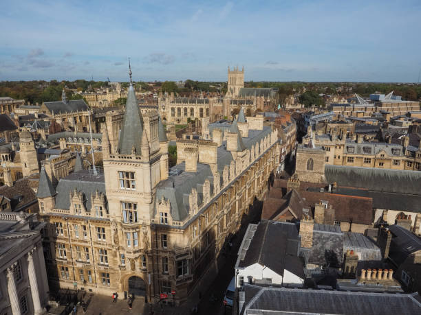 istock Aerial view of Cambridge 1060820702