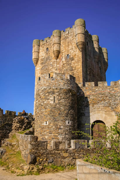 istock Ruins of old castle in Monleon in Spain 1060820960
