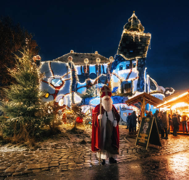 san nicola ad abensberg - nicolaus foto e immagini stock