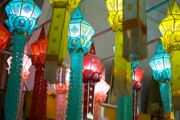 istock colorful paper lamp 1060824218