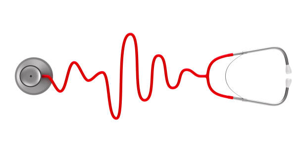 istock stethoscope on white background. Isolated 3D illustration 1060843560