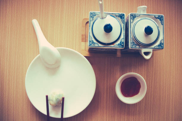 istock Various Traditional Chinese Dim Sum Dian Xin in Chinese Restaurant 1060853196
