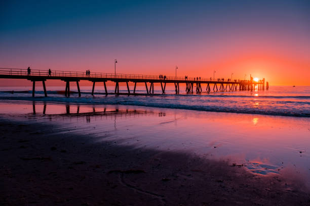 istock People on pier at sunset 1060859184