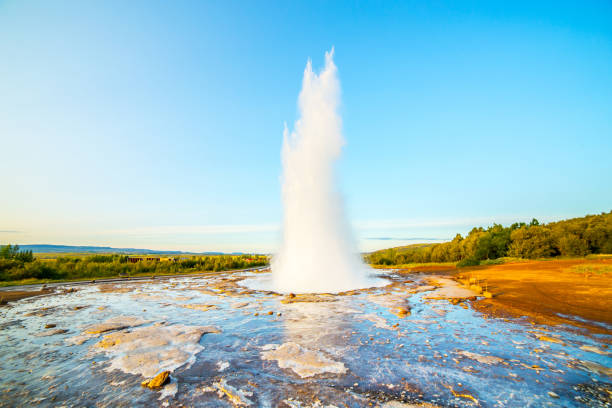 istock A landscape with Geysir, Iceland 1060866630