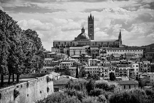 Medieval town Siena, Italy
