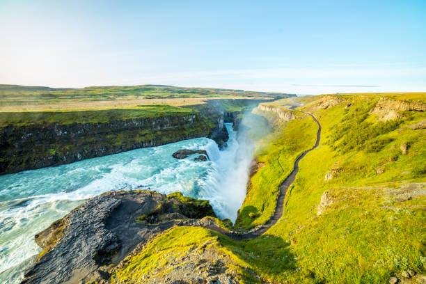 istock A view of Gullfoss waterfall in Iceland 1060876500