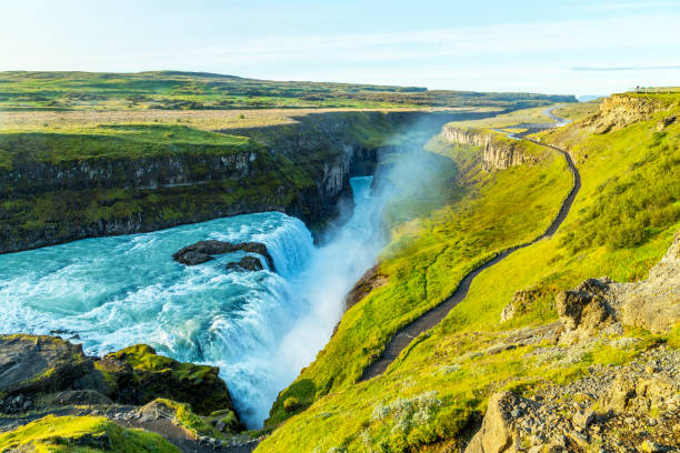 istock A view of Gullfoss waterfall in Iceland 1060876530