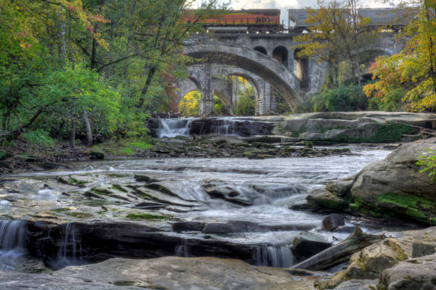 istock Beautiful Berea Falls In Autumn 1060881338