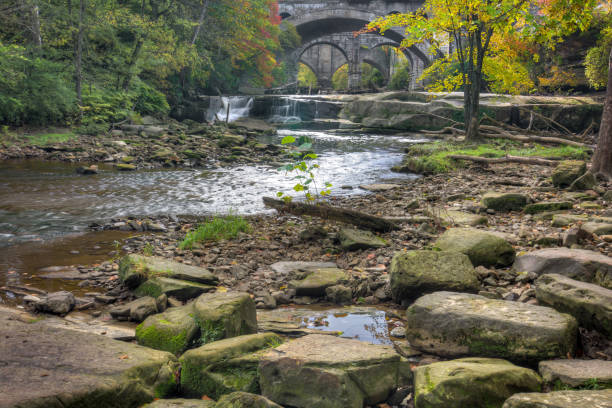 istock Beautiful Berea Falls In Autumn 1060882898