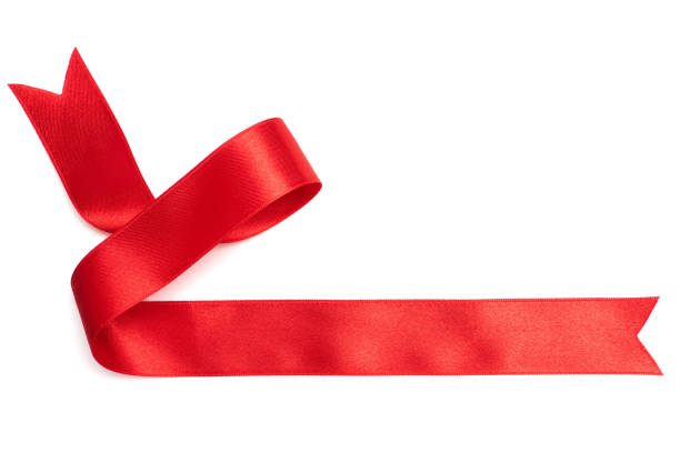 istock red ribbon banner on white background 1060890584