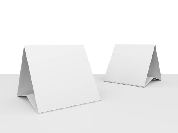 istock Tent Shape Blank Card Or Calendar 1060903226