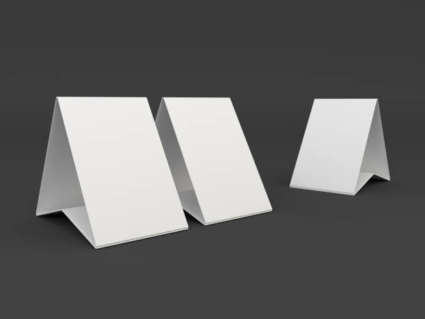 istock Tent Shape Blank Card Or Calendar 1060903250