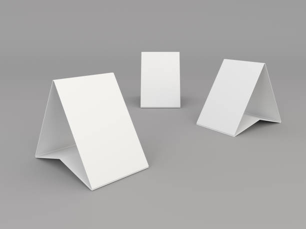 istock Tent Shape Blank Card Or Calendar 1060903308