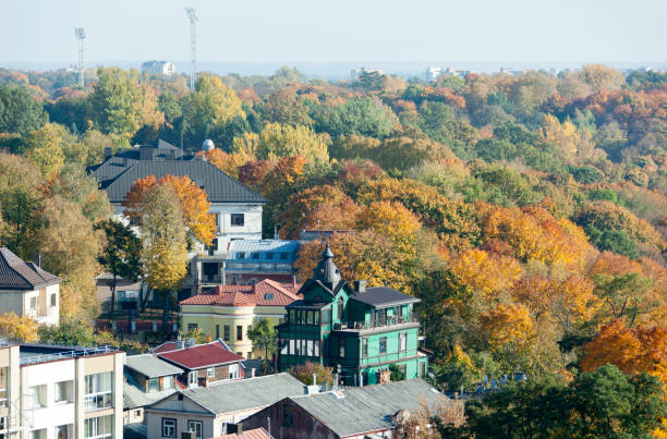 istock Kaunas City Autumn Colors 1060904178