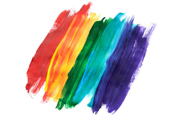 istock Rainbow colors painting 1060923248