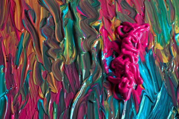 istock a palette of mixed colors ready to paint 1060923870
