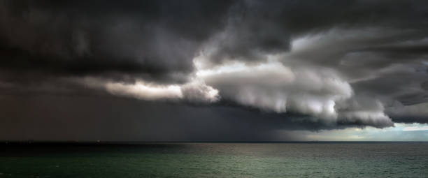 istock panorama of stormy clouds on the sea 1060946016