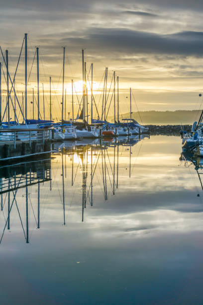 istock Marina Boats Sunset 4 1060954512