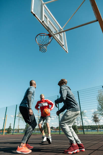 istock Pleasant young people preparing to jump up 1060957340