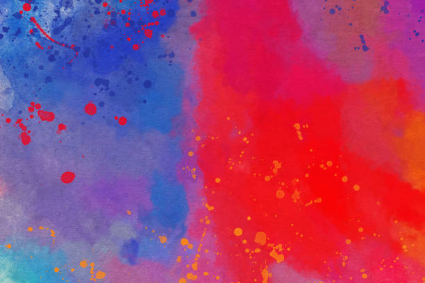 istock Abstract  Watercolor Painted Art Background 1060957406