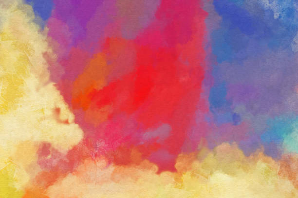 istock Abstract  Watercolor Painted Art Background 1060958706
