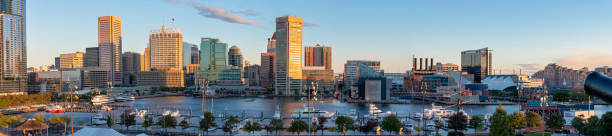 istock Panoramic View of Baltimore's Inner Harbor 1060964820