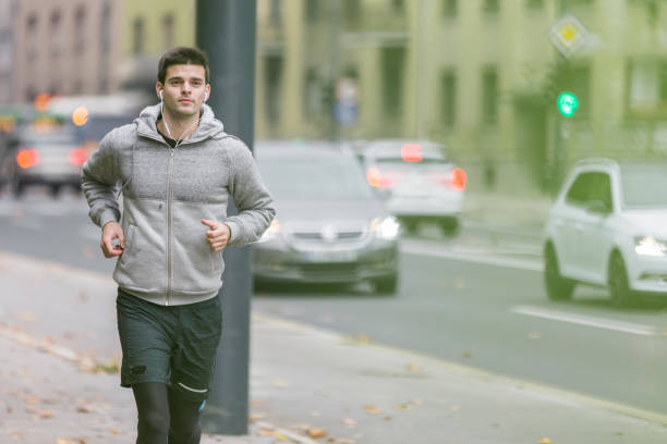 istock Training and running in the city 1060969724