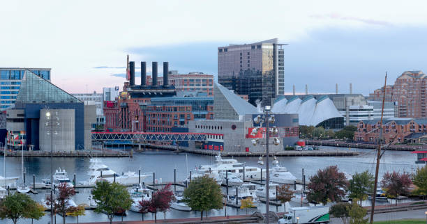 istock Panoramic View of Baltimore's Inner Harbor 1060972234